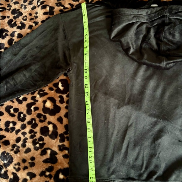 Champion Black Velour Hoodie - Picture 7 of 12